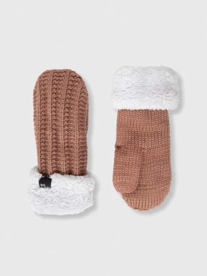 Jack Wolfskin rękawiczki Highloft różowy