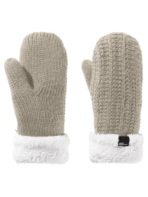 Jack Wolfskin Rękawiczki "Highloft" w kolorze beżowym rozmiar: S