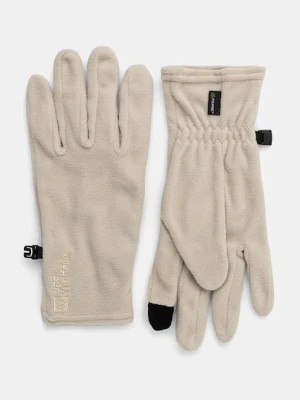 Jack Wolfskin rękawiczki kolor beżowy 1911601