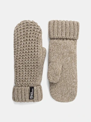 Jack Wolfskin rękawiczki MEDLEY KNIT damskie kolor beżowy A65233