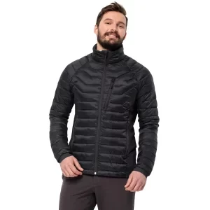 Jack Wolfskin Routeburn Pro Ins Jacket 1206862-6000, Męskie, Czarne, kurtki, poliester, rozmiar: M