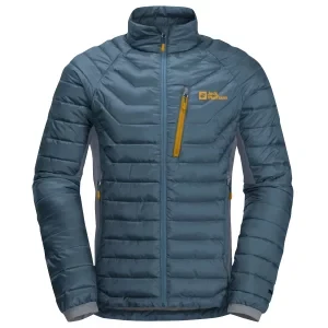 Jack Wolfskin Routeburn Pro Ins Jacket 1206862-C0412, Męskie, Granatowe, kurtki, poliester, rozmiar: M