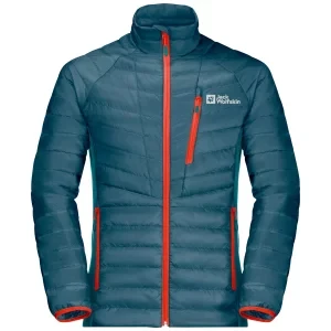 Jack Wolfskin Routeburn Pro Ins Jkt M 1206861-4133, Męskie, Niebieskie, kurtki, poliester, rozmiar: L