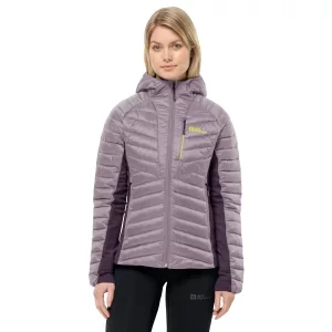 Jack Wolfskin Routeburn Pro Ins W Jacket 1207192-I0083, Damskie, Szare, kurtki, poliester, rozmiar: L