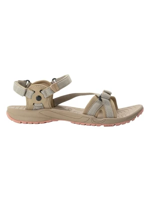 Jack Wolfskin Sandały trekkingowe "Lakewood" w kolorze beżowym rozmiar: 35, 5