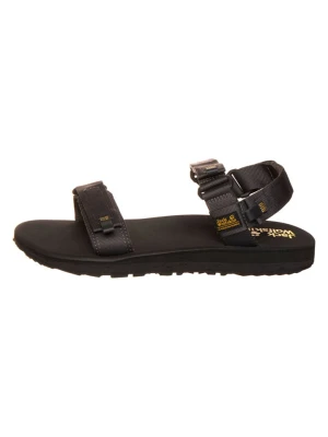 Jack Wolfskin Sandały trekkingowe "Outfresh" w kolorze czarnym rozmiar: 47