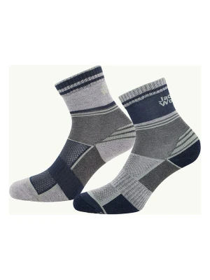 Jack Wolfskin Skarpety turystyczne w kolorze szarym rozmiar: 28-30