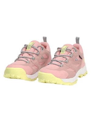 Jack Wolfskin Skórzane buty trekkingowe "Vojo Tour Texapore Mid" w kolorze jasnoróżowym rozmiar: 36