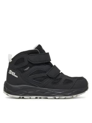 Jack Wolfskin Sneakersy Woodland 2 Texapore Mid Vc A64865 Czarny