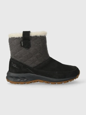 Jack Wolfskin śniegowce kolor niebieski