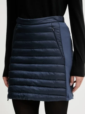 Jack Wolfskin spódnica sportowa ROUTEBURN PRO kolor granatowy mini prosta A65184