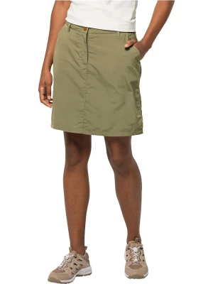 Jack Wolfskin Spódnico-spodnie funkcyjne "Kalahari" w kolorze khaki rozmiar: 44