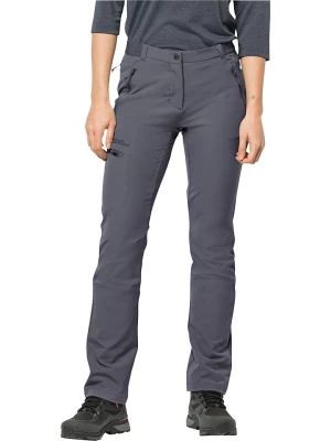 Jack Wolfskin Spodnie funkcyjne - Slim fit - w kolorze szarym rozmiar: 36