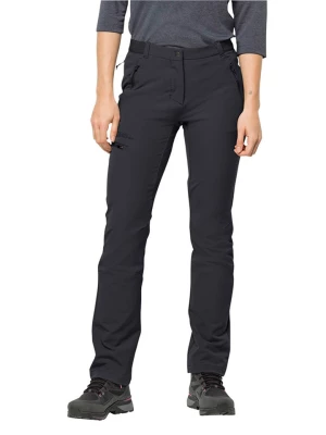 Jack Wolfskin Spodnie funkcyjne - Slim fit - w kolorze czarnym rozmiar: 36