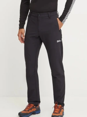 Jack Wolfskin spodnie trekkingowe męskie Activate Thermic czarny