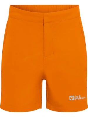 Jack Wolfskin Szorty funkcyjne "Sun" w kolorze pomarańczowym rozmiar: 176