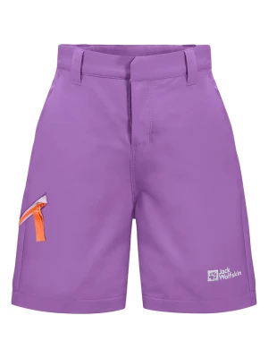 Jack Wolfskin Szorty funkcyjne "Turbulence" w kolorze fioletowym rozmiar: 176