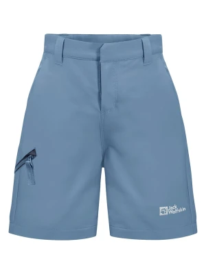 Jack Wolfskin Szorty funkcyjne "Turbulence" w kolorze niebieskim rozmiar: 152