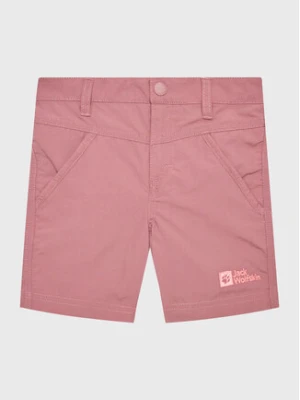 Jack Wolfskin Szorty materiałowe Sun 1605614 Fioletowy Regular Fit