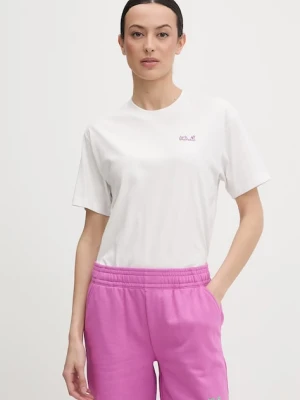 Jack Wolfskin t-shirt damski bawełniany Celebrate The Paw