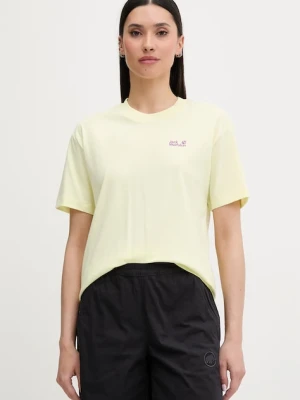 Jack Wolfskin t-shirt damski bawełniany Celebrate The Paw