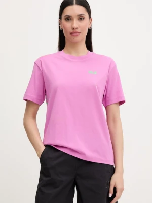 Jack Wolfskin t-shirt damski bawełniany Celebrate The Paw