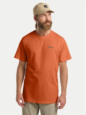 Jack Wolfskin T-Shirt Essential 1808382 Pomarańczowy Regular Fit