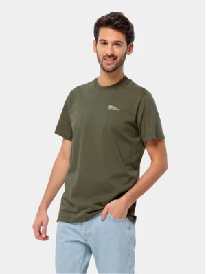 Jack Wolfskin T-Shirt Essential T 1808382 Khaki Regular Fit