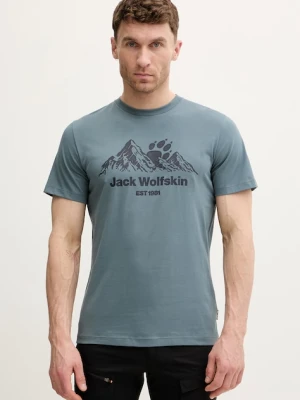 Jack Wolfskin t-shirt męski bawełniany Carefree