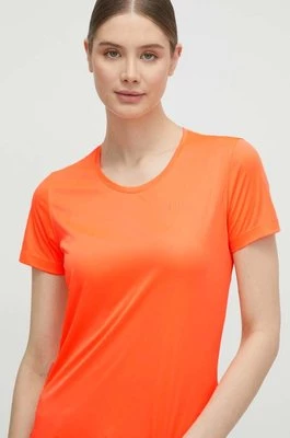 Jack Wolfskin t-shirt sportowy Tech kolor pomarańczowy 1807122