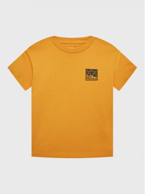 Jack Wolfskin T-Shirt Teen Exploring 1609851 Pomarańczowy Regular Fit