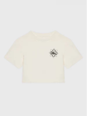Jack Wolfskin T-Shirt Teen Mosaic 1609841 Biały Regular Fit