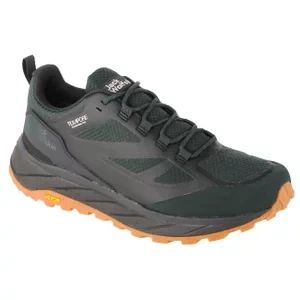 Jack Wolfskin Terraventure Texapore Low M 4051621-4161, Męskie, Zielone, buty trekkingowe, tkanina, rozmiar: 41