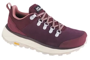 Jack Wolfskin Terraventure Urban Low W 4055391-2829, Damskie, Bordowe, buty sneakers, skóra zamszowa, rozmiar: 39