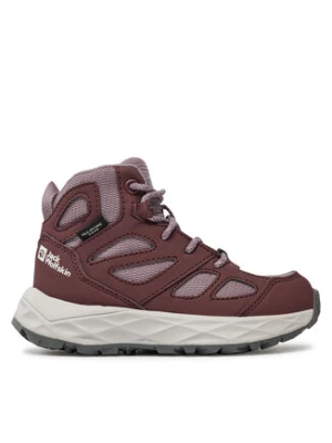 Jack Wolfskin Trekkingi Woodland 2 Texapore Mid K 4059831 Bordowy