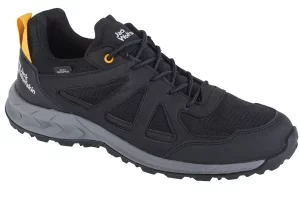 Jack Wolfskin Woodland 2 Texapore Low M 4051271-6055, Męskie, Czarne, buty trekkingowe, tkanina, rozmiar: 40,5