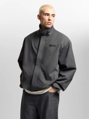 Jacket Splash kurtka oversize męska ciemnoszara Klasyk