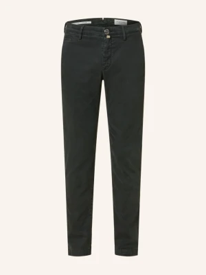 Jacob Cohen Chinosy Bobby O Kroju Slim Fit gruen CIEMNOZIELONY