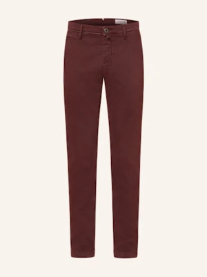 Jacob Cohen Chinosy Bobby Slim Fit rot