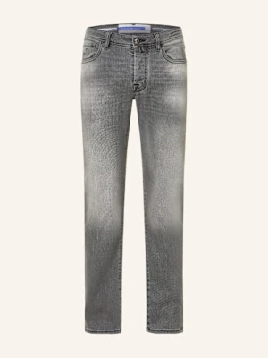 Jacob Cohen Jeansy Bard Slim Fit grau