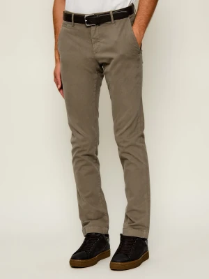 Jacob Cohen Spodnie chino Bobby | Slim Fit brązowy