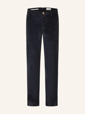 Jacob Cohen Spodnie Z Sztruksu Bobby Slim Fit blau GRANATOWY
