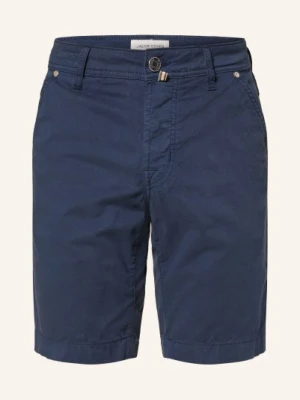Jacob Cohen Szorty Chino Jum O Kroju Slim Fit blau