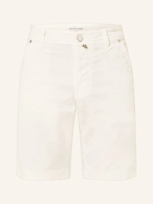 Jacob Cohen Szorty Chino Jum O Kroju Slim Fit weiss