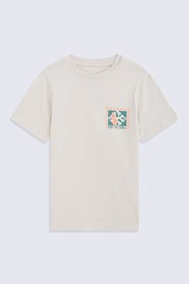 Jacob koszulka chłopięca z nadrukiem - Biały Animal