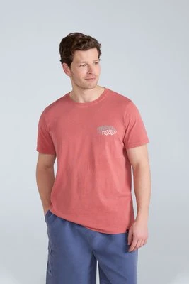 Jacob męska koszulka - Dark Burgundy Animal