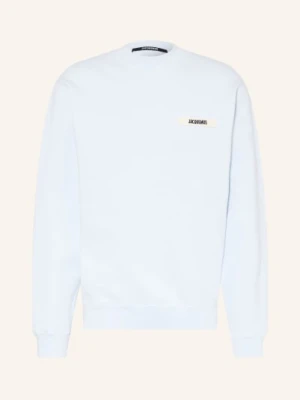 Jacquemus Bluza Le Sweatshirt Gros Grain blau