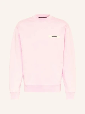 Jacquemus Bluza Le Sweatshirt Gros Grain rosa