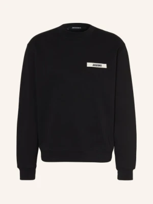 Jacquemus Bluza Le Sweatshirt Gros Grain schwarz