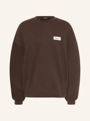 Jacquemus Bluza Le Sweatshirt Montaigne braun CIEMNOBRĄZOWY